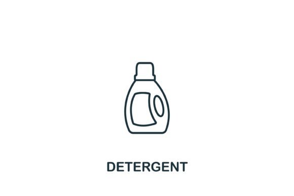 Detergent Icon: A Versatile Graphic Design Asset for Modern Projects