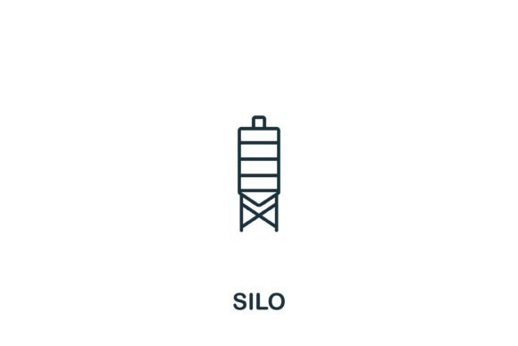 Silo Icon: A Versatile Graphic Design Asset for Handmade Creations