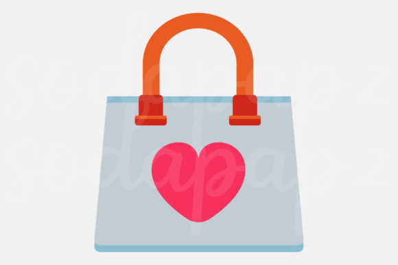 Valentines - Bag 1: A Versatile Icon for Graphic Design Assets