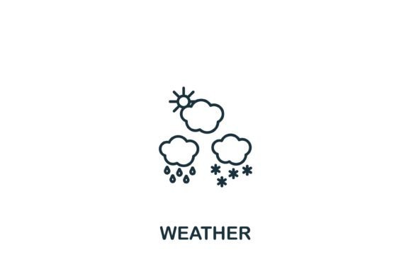 Weather Icon: A Versatile Graphic Design Asset for Modern Visual Projects